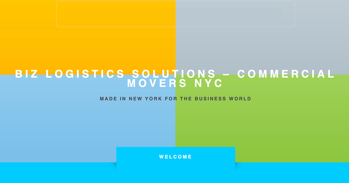 Biz Logistics Solutions & Co. Office and Commercial Movers NYC - Corporate Relocation Experts logo